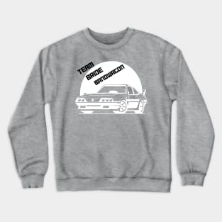 Team Bride Bandwagon Crewneck Sweatshirt